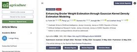 [Accept] Enhancing Broiler Weight Estimation through Gaussian Kernel Density Estimation Modeling_MDPI_2024.5